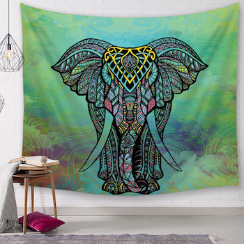 Custom printed tapestry