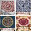 Custom Tapestry Mandala Wall Hanging Psychedelic Urban w/ LED lights – Bild 7