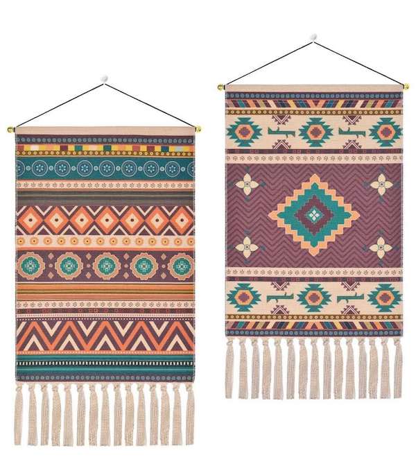 custom tapestry with tassel