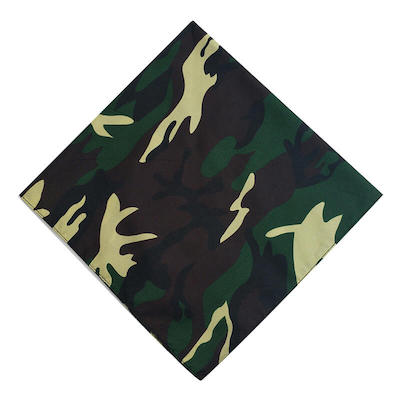 camouflage printed bandanas