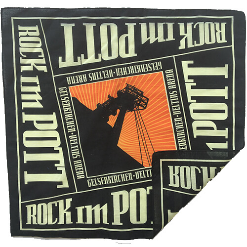 screen printed bandanas