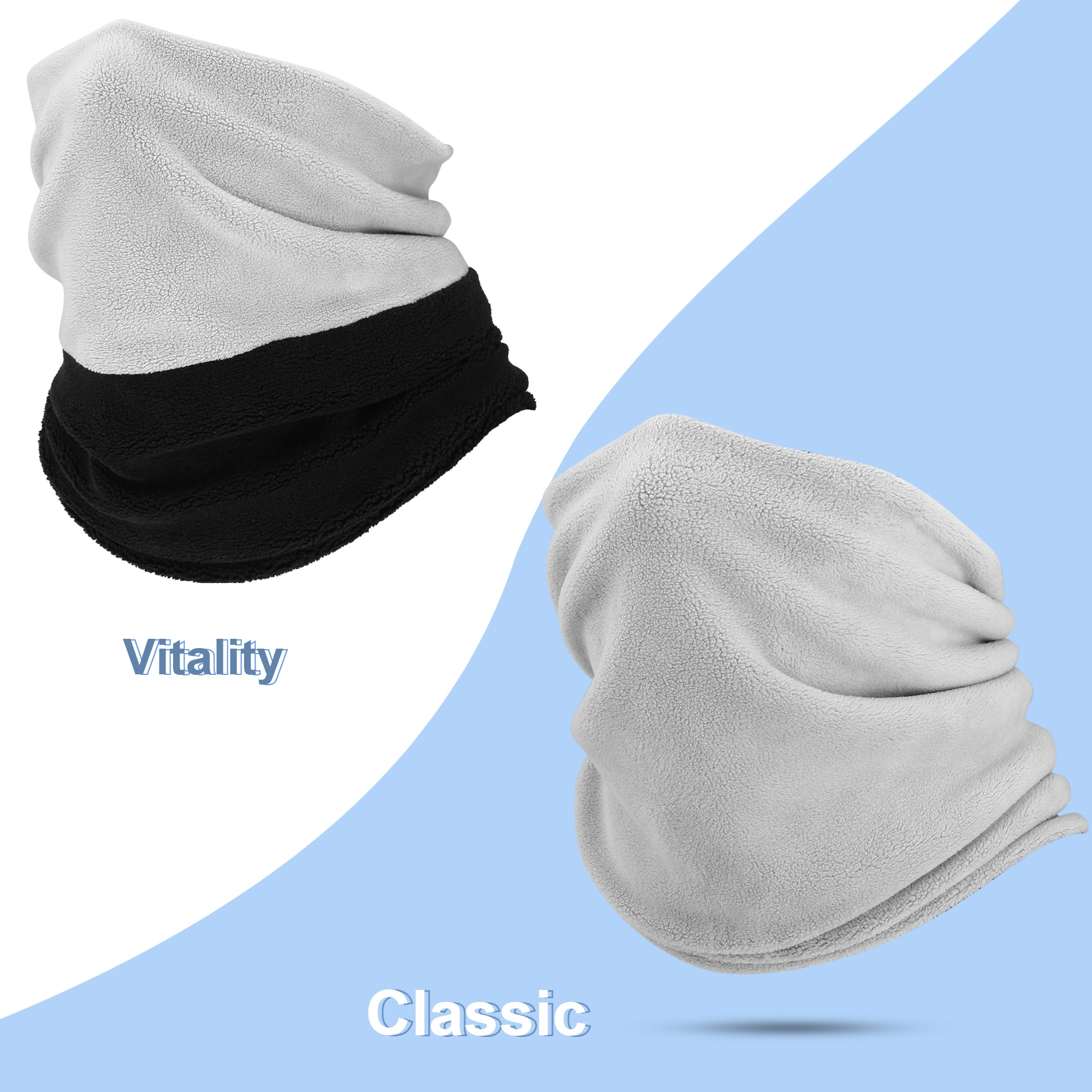 2 layer neck gaiter