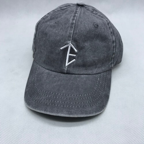 distressted dad hat custom made