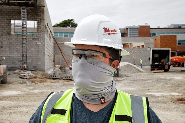 neck gaiter for construction