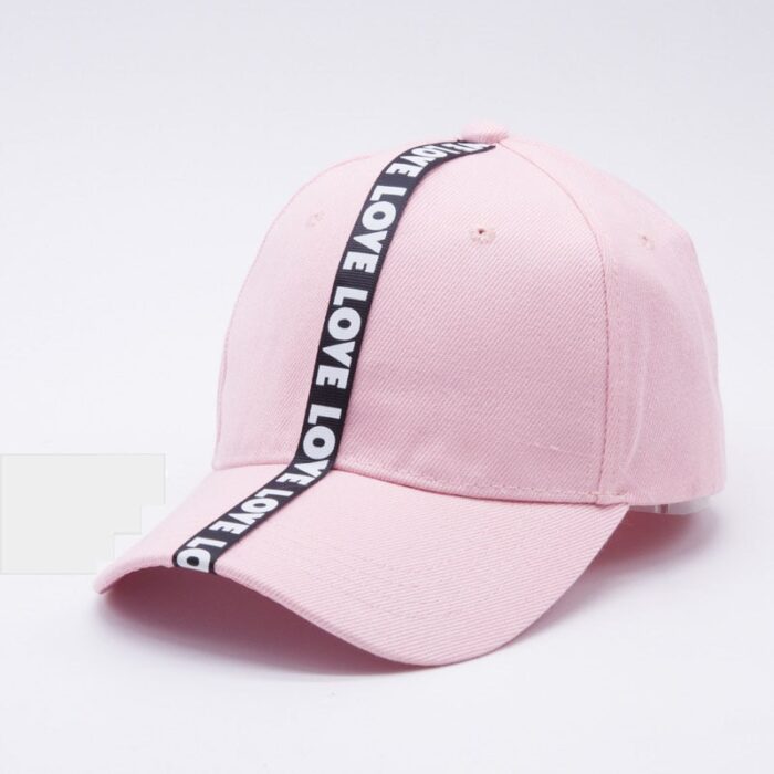 ribbon on baseball cap