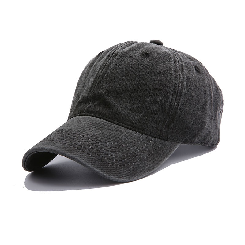 Custom dad hat Cotton Denim Washed Embroidery Snapback LOGO Hats