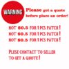 Custom Name Patches Personalized Embroidery Military Hook Biker Applique PVC Woven Iron on Patches for Clothing Adhesive Back - Image 6