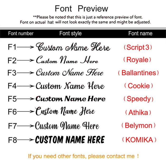 custom straw beach hat font