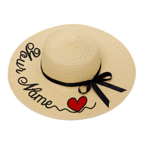 Custom Straw Hat Beach hat