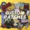 Custom Iron on Patch DIY Your Own Design Name Tag Brand Letter Large Military Biker Applique Patches for Jacket