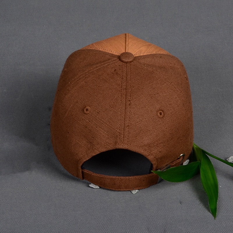 Wood Linen Texture Baseball Caps with Printing Cow Trucker Hat Men Sport  Caps - CNCAPS
