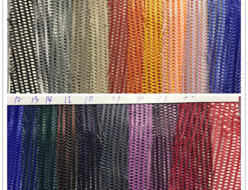 Trucker Hat Polyester Mesh Fabric Color Swatches