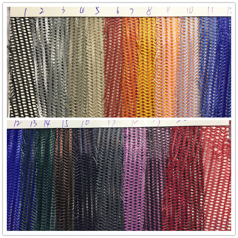 Trucker Hat Polyester Mesh Fabric Color Swatches CNCAPS
