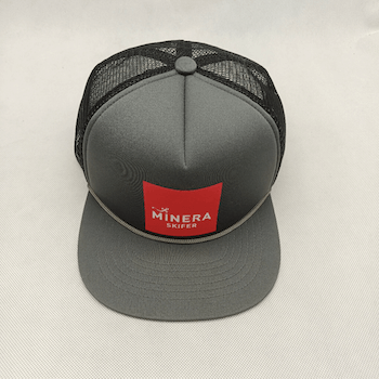 Custom Richardson Foam front mesh Trucker W/ rope