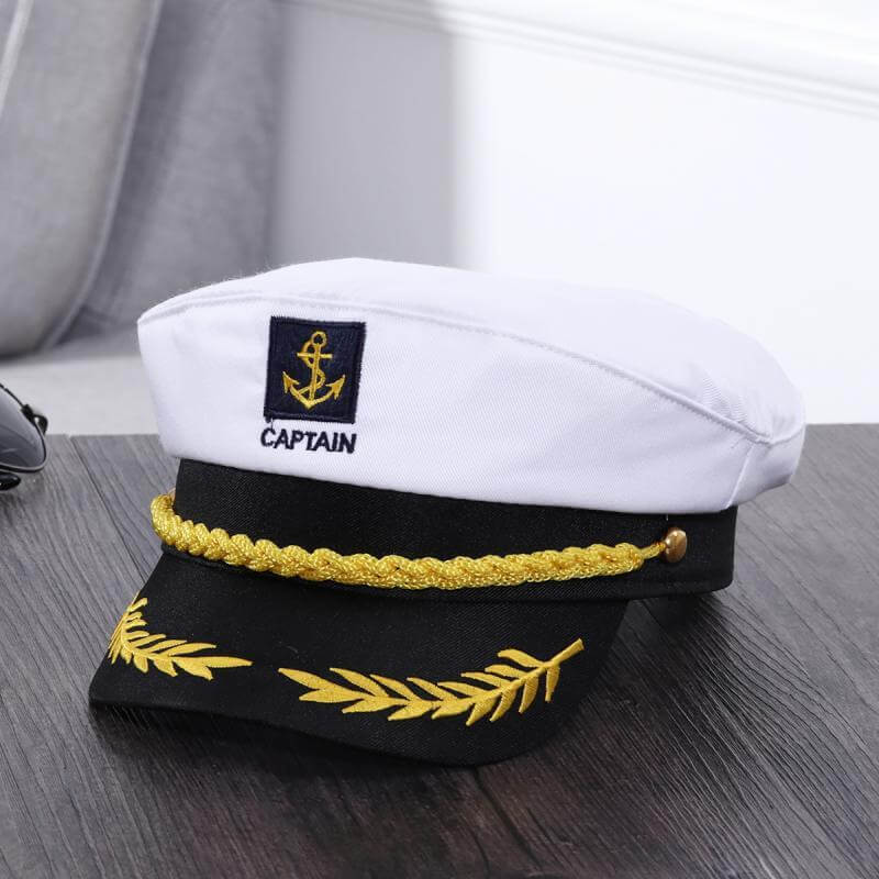 Wholesale Custom Captain Hats Yacht Boat Sailor Bride Nautical Caps