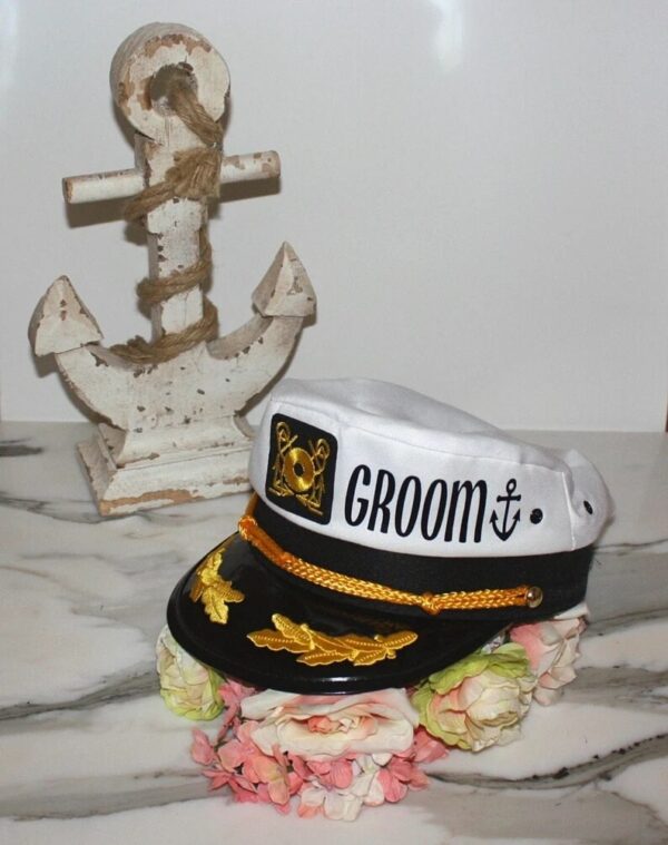 Wholesale Custom Captain Hats Yacht Boat Sailor Bride Nautical Caps