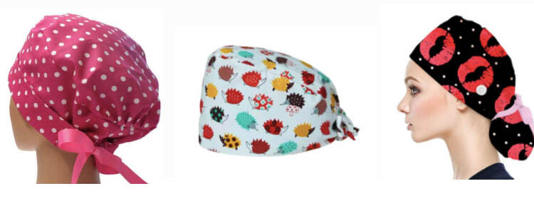 custom scrub hat styles