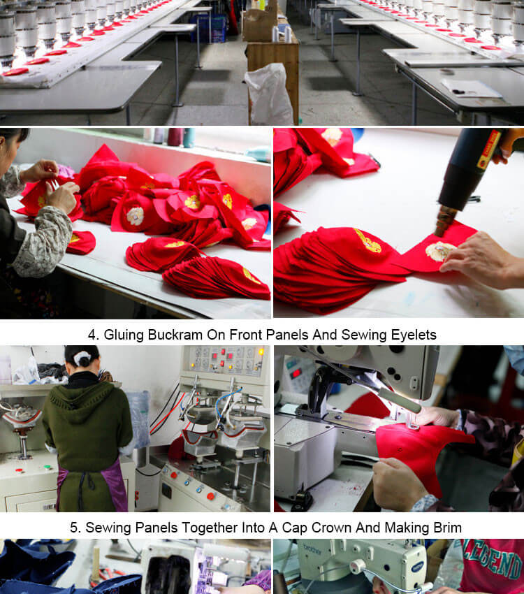 Custom hat manufacturing procedure2