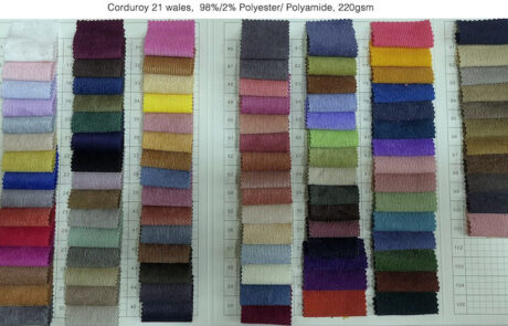 corduroy 21 wales poly