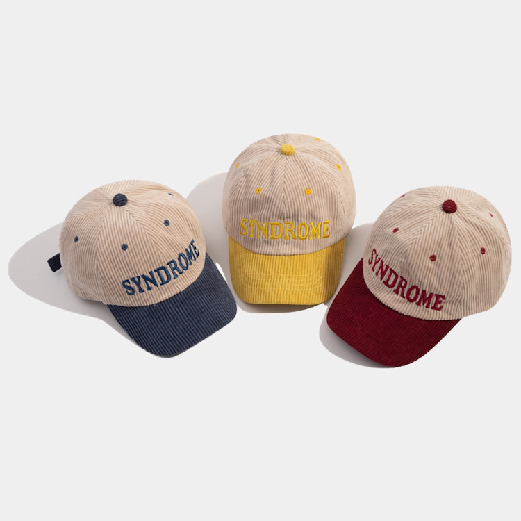 custom corduroy hat wholesale