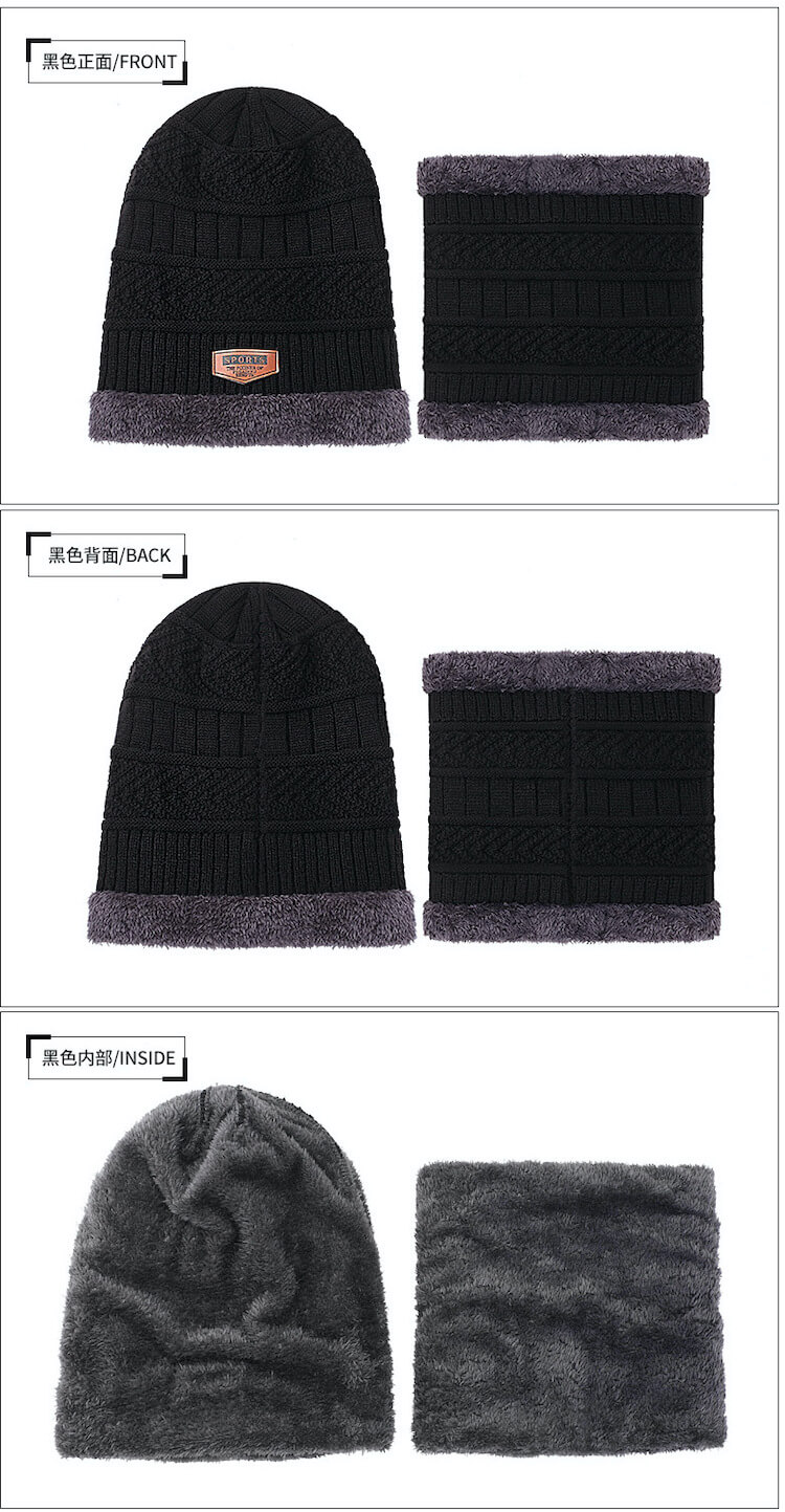 winter hat wholesale bulk knit hat detail pic