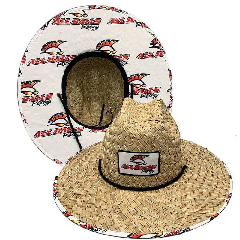 lifeguard straw hat custom made wholesale