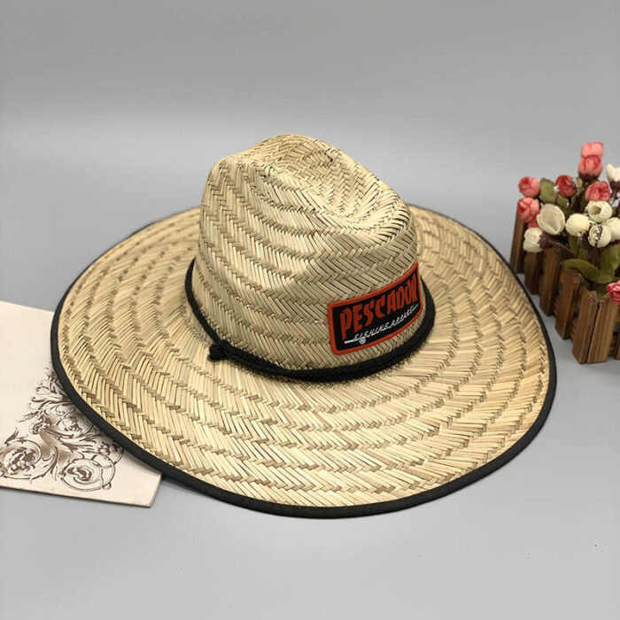 lifeguard straw hat custom made wholesale