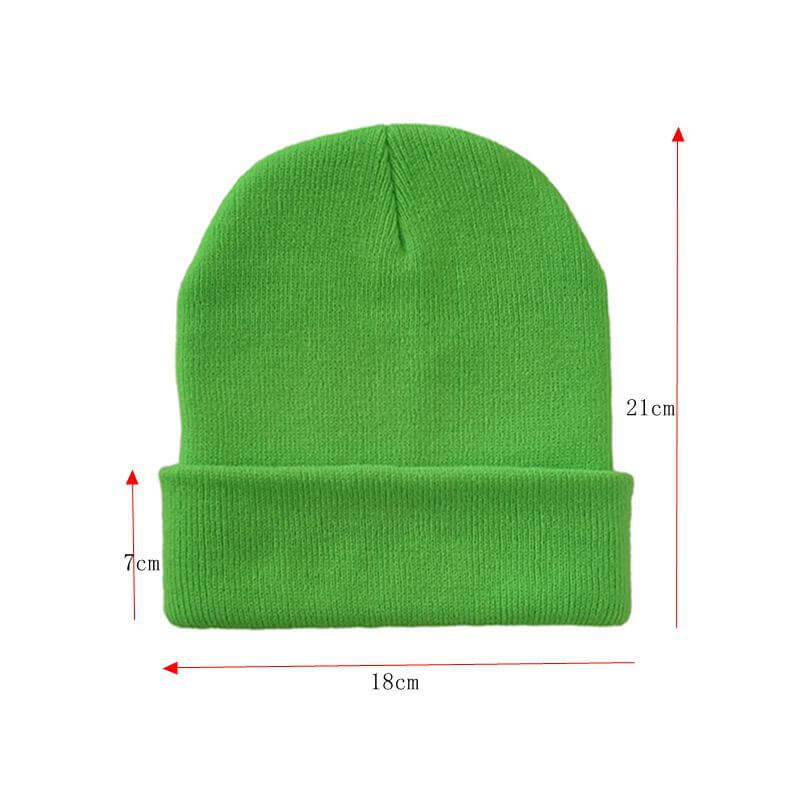 beanies custom embroidered packing examples
