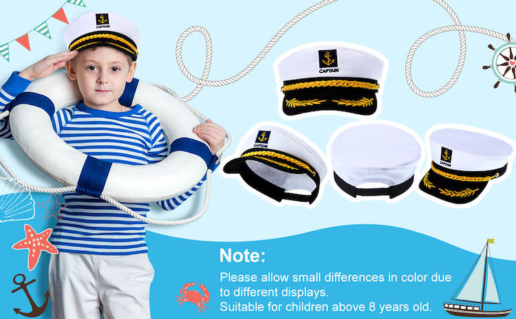 kids captain hat sailor custom wholesale