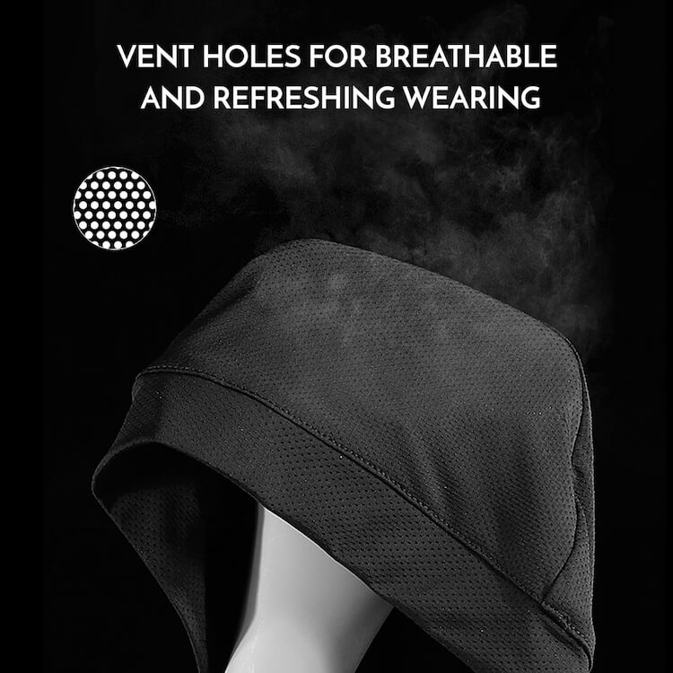 Fdx Thermal Cycling Skull Cap Hat Under Helmet Black