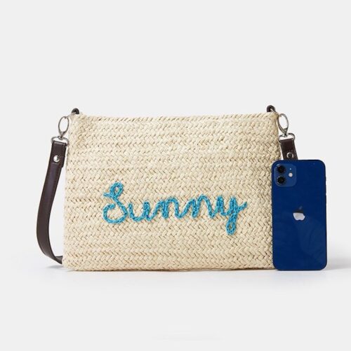 Custom Clutch Bag Wholesale Purse Straw Bag Personalized Embroidery