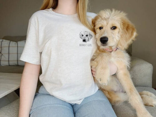 Custom Pet Portrait T shirt wholesale