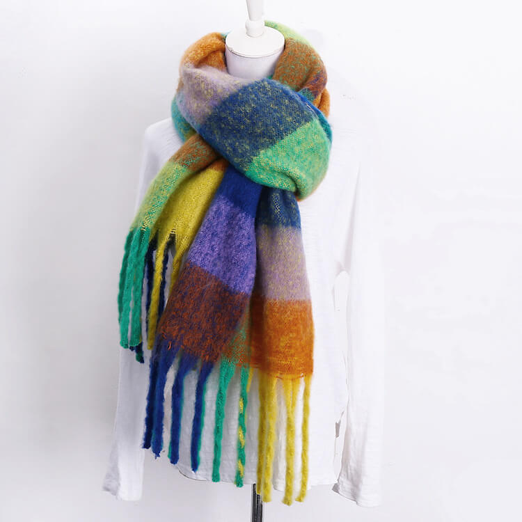 custom jacquard scarves wholesale