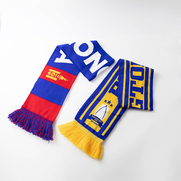 custom soccer scarves wholesale