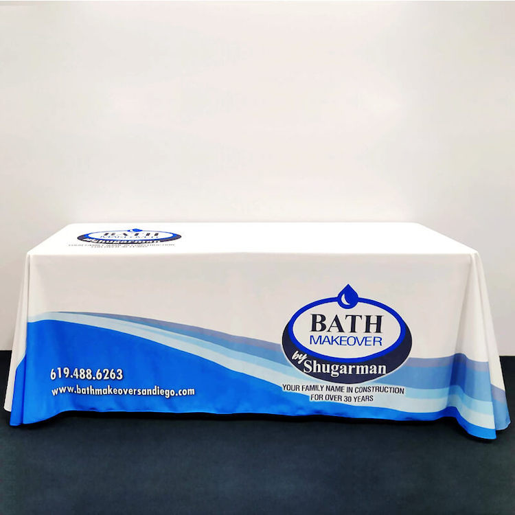 custom tablecloths wholesale for event