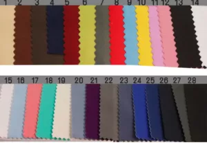 rPET sustainable recycled Poly Twill fabric