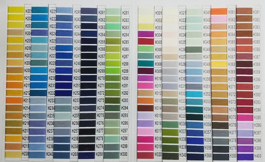 Embroidery Threads Colors ()