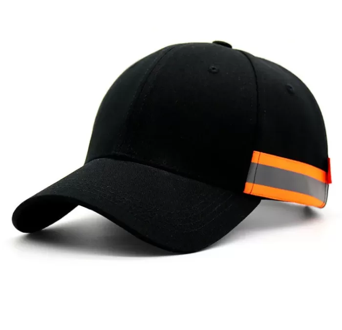 ball cap with reflective hi vis custom made wholesale