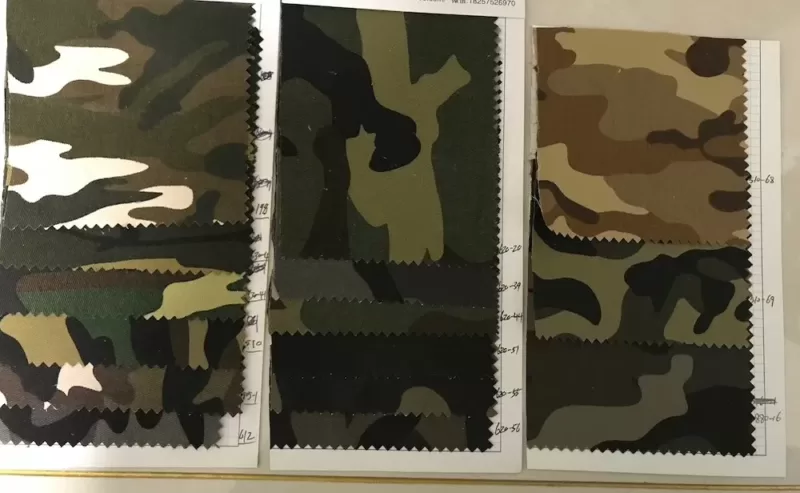 camouflage fabric options for custom hats