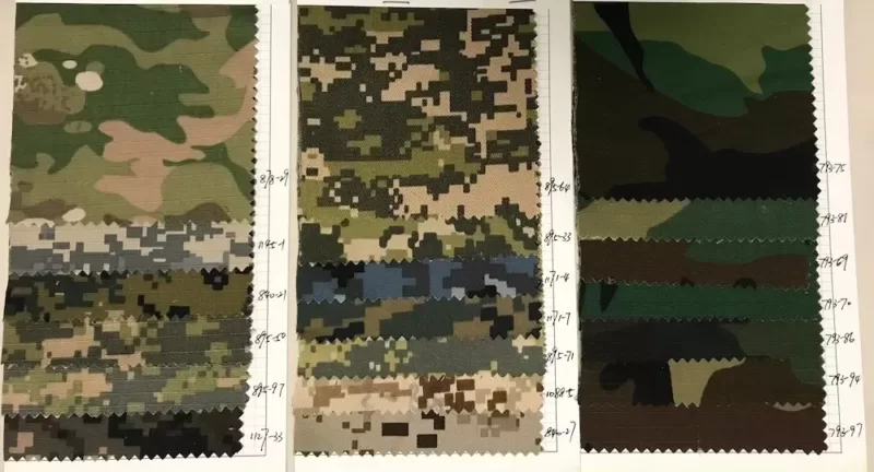camouflage fabric options for custom hats