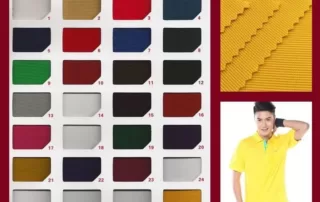 ottoman rib knit fabric colors for custom headwear and sweatshirts