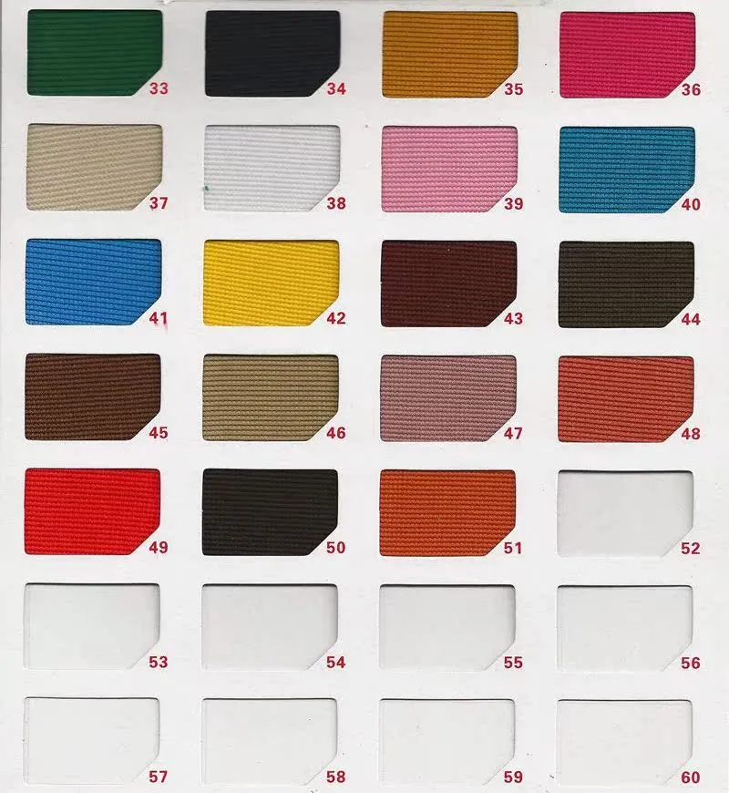 ottoman rib knit fabric colors for custom headwear and sweatshirts