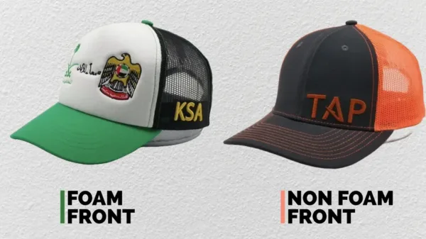 Trucker foam front and non foam front