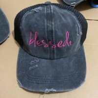 washed cap distressed vintage custom logo wholesale supplier