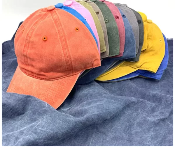 ball hat style of washed cotton dad hat
