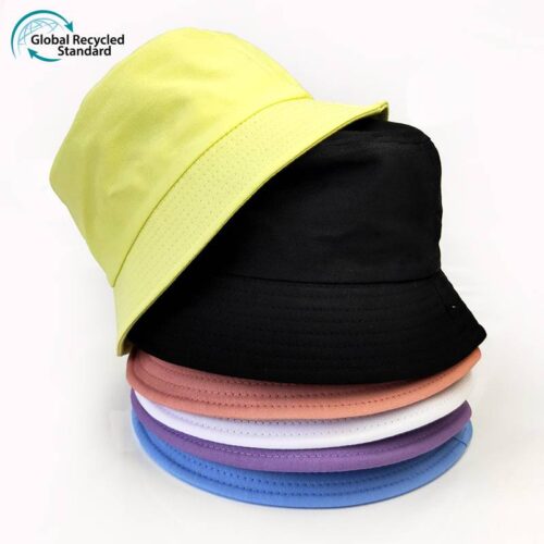 Eco Friendly RPET bucket hats custom brand