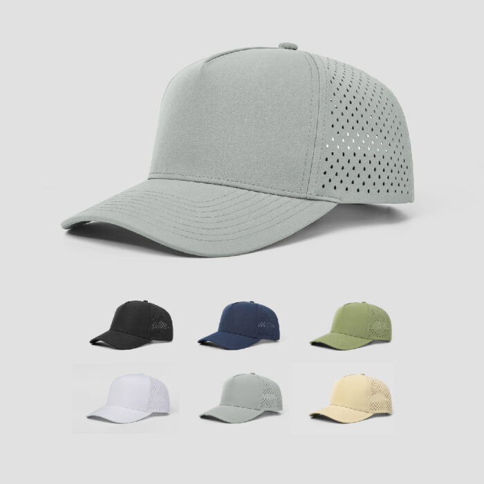 Perforated Snapback Caps with Custom Logo Wholesale