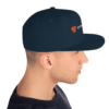 Structured Snapback Cap Custom Made Wholesale Custom Headwear