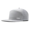 Custom Melin Trenches Panel Waterproof Hat logo white