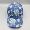 Wholesale Floral Baseball Caps Custom All Over Print Sustainable Options Blue